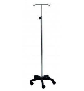 KW 506 (SS) ABS - IV STAND STAINLESS STEEL WITH ABS BASE (5 LEG)