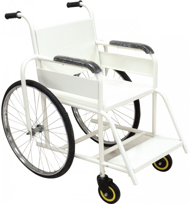 KW 431 (MS) - WHEELCHAIR NON-FOLDING POWDER COATED